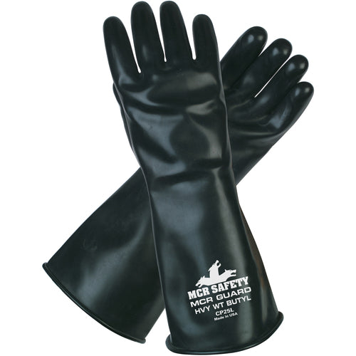 Unsupported Butyl Glove 14″ 25 mil L