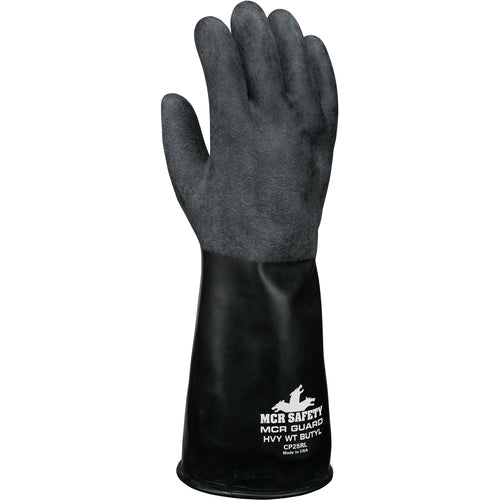 Unsupported Butyl Glove 14″ Rough Finish M