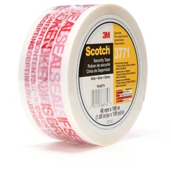 Scotch Printed Message Box Sealing Tape 3771 White 48 mm × 100 m - Caliber Tooling