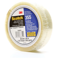 Scotch Box Sealing Tape 355 Clear 36mm × 50m - Caliber Tooling