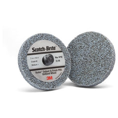 Scotch-Brite Roloc Deburr and Finish PRO Unitized Wheel TR 2″ × 1/4″ x NH 6C MED+ - Caliber Tooling