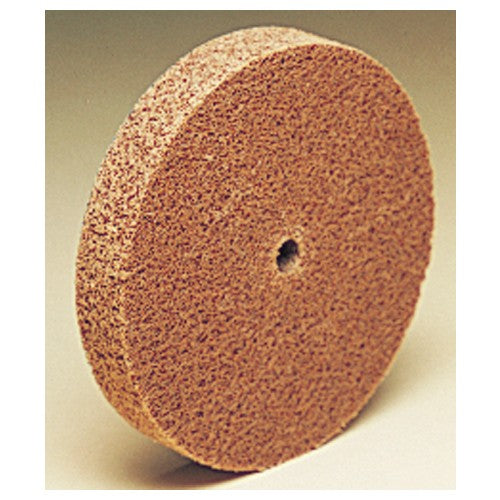 Scotch-Brite Cut and Polish Unitized Wheel CP-UW 5A Fine 2″ × 3/4″ × 1/4″ - Caliber Tooling