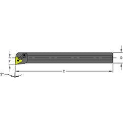 S20U MTUNR3 Steel Boring Bar - Caliber Tooling