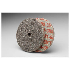 Scotch-Brite EXL Unitized Wheel XL-UW 8A Coarse 3″ × 1/4″ × 1/4″ - Caliber Tooling