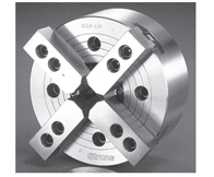 Strong Power Chucks - NIT-200 Series Chucks - 4 Jaw - Part # K-F210A06-NIT-B - Caliber Tooling