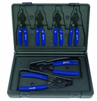 6 Piece - Combination Int/Ext Snap Ring Plier Set - Caliber Tooling