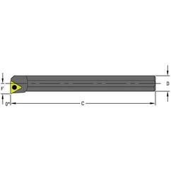 S10Q STFCR2 Steel Boring Bar - Caliber Tooling