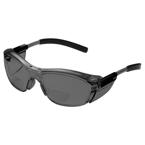 ‎3M Nuvo Reader Protective Eyewear 11500-00000-20 Gray Lens Gray Frame +1.5 Diopter - Caliber Tooling