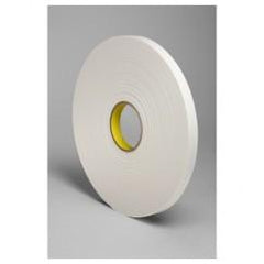 3/4X72 YDS 4462 WHT DBL COATED POLY - Caliber Tooling