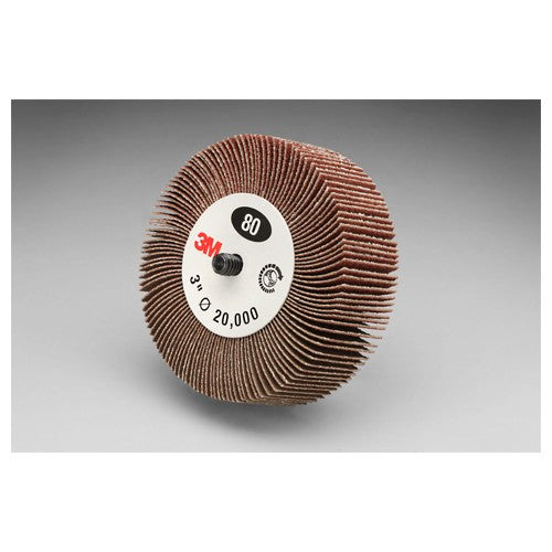 ‎3M Flap Wheel 244D Type 84 3″ × 1″ × 1/4-20 External 80 X-weight - Caliber Tooling