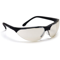 Safety Glasses - Mirror Lens, Black Frame Rendezvous Style - Caliber Tooling