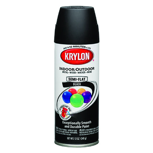 Interior/Exterior Industrial Maintenance Paint Semi Flat Black - Caliber Tooling