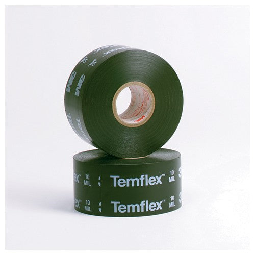 3M Temflex Vinyl Corrosion Protection Tape 1100 2″ × 100 ft Printed Black - Caliber Tooling