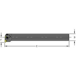 S16R NER3 Steel Boring Bar - Caliber Tooling