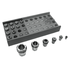 ER-11 Collet Trays - Part #  SIE-SAER-11-40 - Caliber Tooling