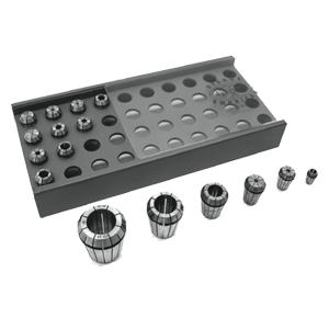 ER-32 Collet Tray - Part #  SIE-SAER-32-40 - Caliber Tooling