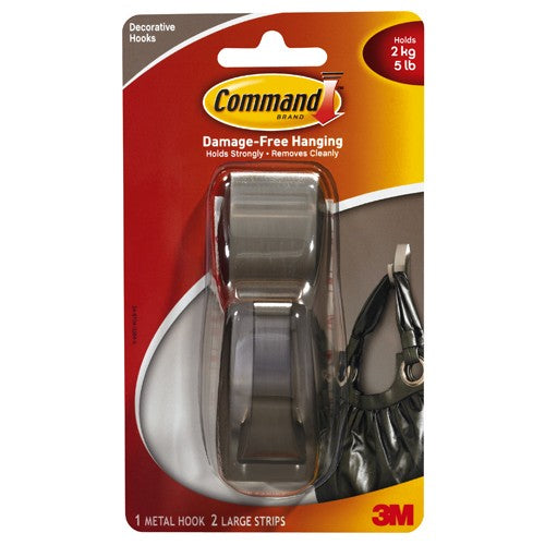 Command Modern Reflections Large Hook MR03-BN-ES - Exact Industrial Supply