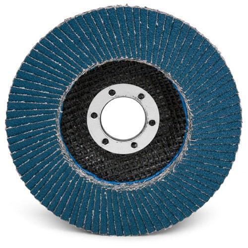 7 in × 7/8 in 566A Abr Flap Disc T27 Giant 40 Alt Mfg # 55390 - Caliber Tooling