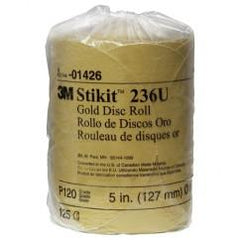 5 - P120 Grit - 236U Disc Roll - Caliber Tooling