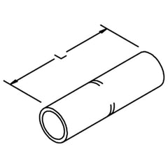 3M Scotchlok Copper Long-Barrel Connector 11006 up to 35 kV 2/0 AWG Black - Caliber Tooling