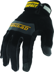 Vibration Impact Resistant Work Glove - Black/Gray - Large - Caliber Tooling