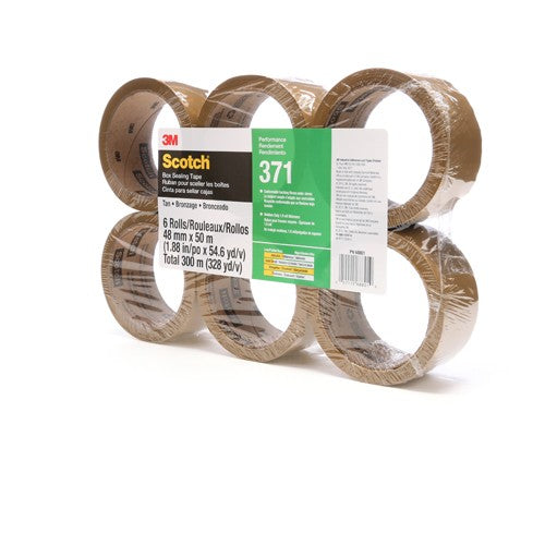 Scotch Sealing Tape 371 Tan 48 mm × 50 m - Caliber Tooling