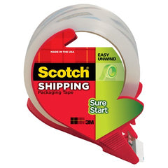 Scotch Sure Start Shipping Packaging Tape with dispenser 3450S-RD 1.88″ × 38.2 yd (48 mm × 35 m) - Caliber Tooling