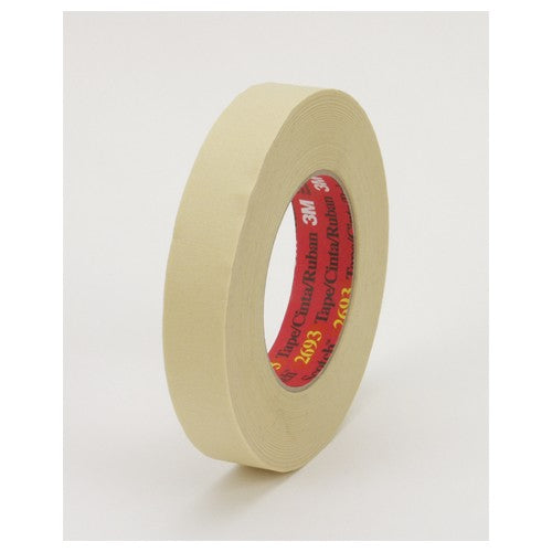 3M High Performance Masking Tape 2693 Tan 12 mm × 55 m 7.9 mil plastic core - Caliber Tooling