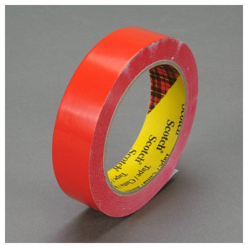 24 mm × 66 m Scotch Colored Film Tape Red Alt Mfg # 61650 - Caliber Tooling