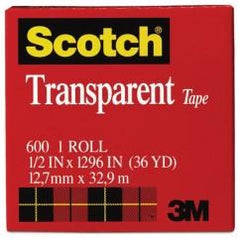 1X2592" TRANSPARENT TAPE 600-72 - Caliber Tooling