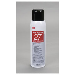 3M Multi-Purpose Spray Adhesive 27 Clear 16 fl oz Can (Net Wt 13.05oz) NOT FOR SALE IN CA AND OTHER STATES - Caliber Tooling