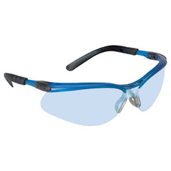 ‎3M BX Protective Eyewear 11523-00000-20 Light Blue Anti-Fog Lens Ocean Blue Frame - Caliber Tooling